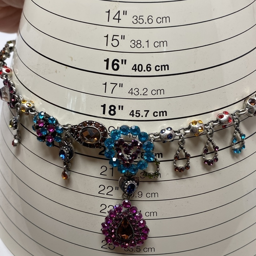 Rhinestone Necklace and Earrings - Picture 14 of 14